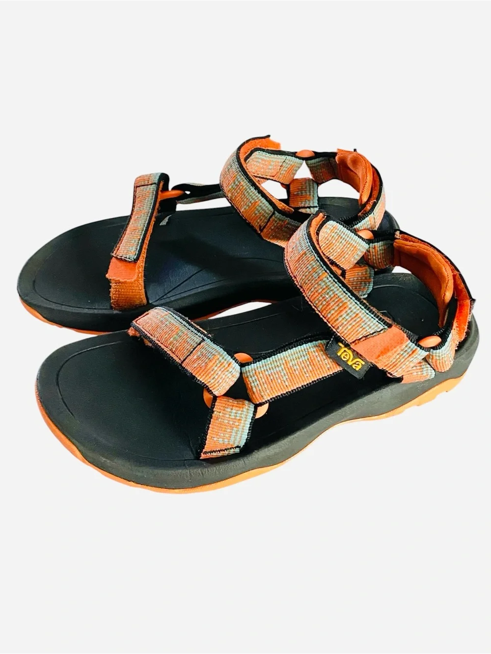 Teva Kids Boys Girls Hurricane XLT2 Sandals Sz 13 Hiking Water Shoes Aztec Print